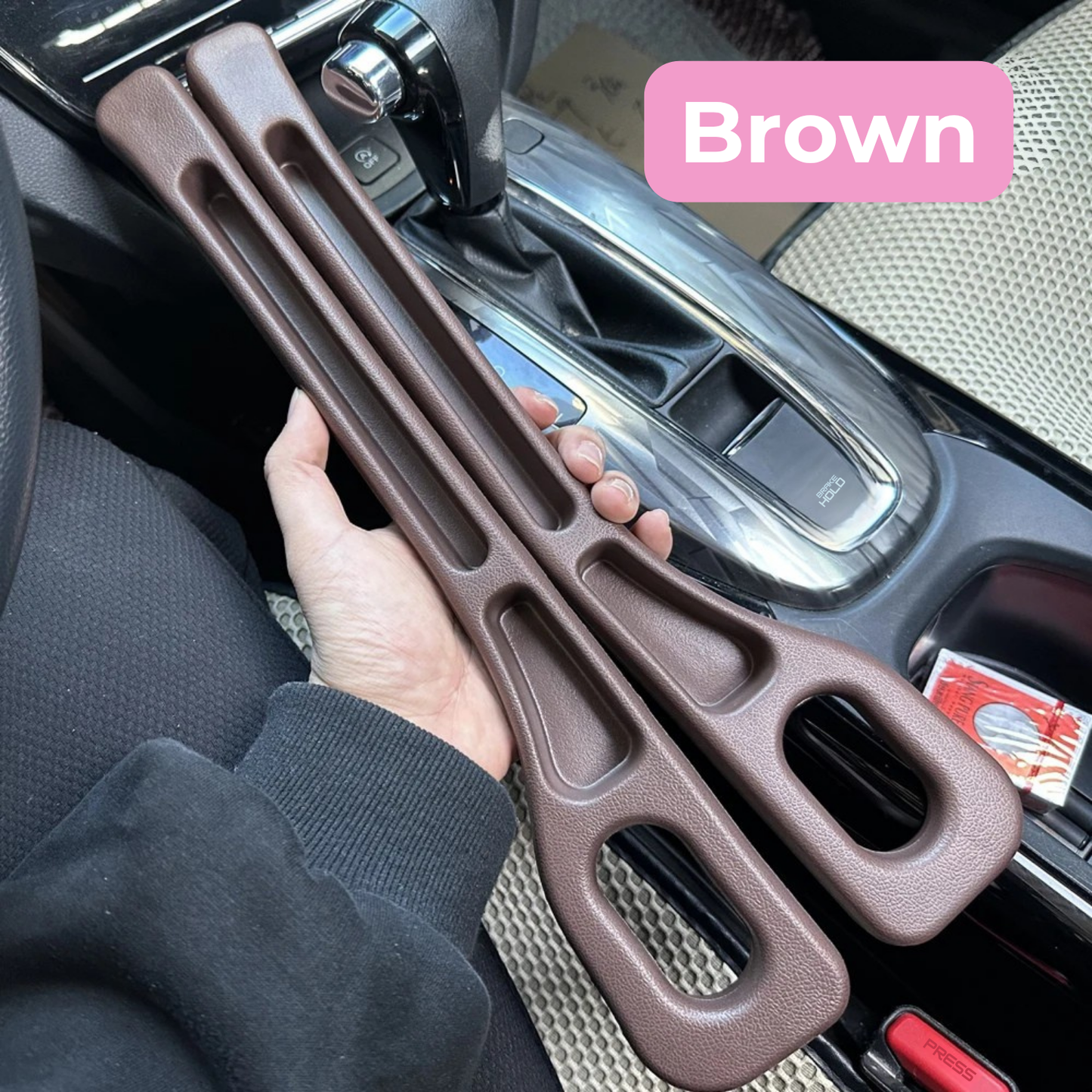 LuxGap: Car Seat Gap Filler, Leak-Proof Strip