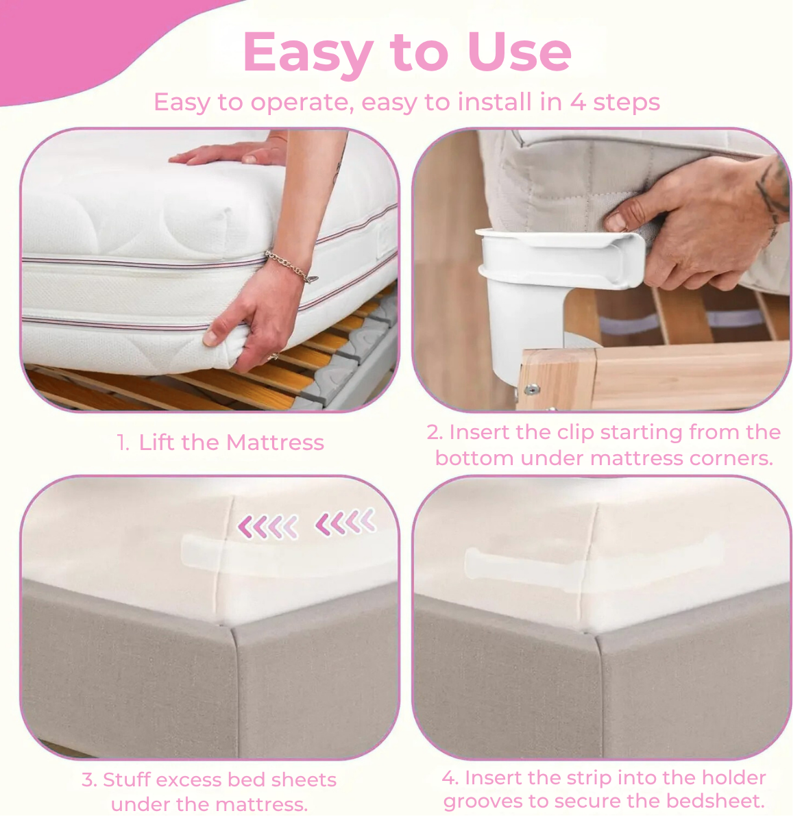 SheetGrip Pro Clips: Say Goodbye to BedMaking