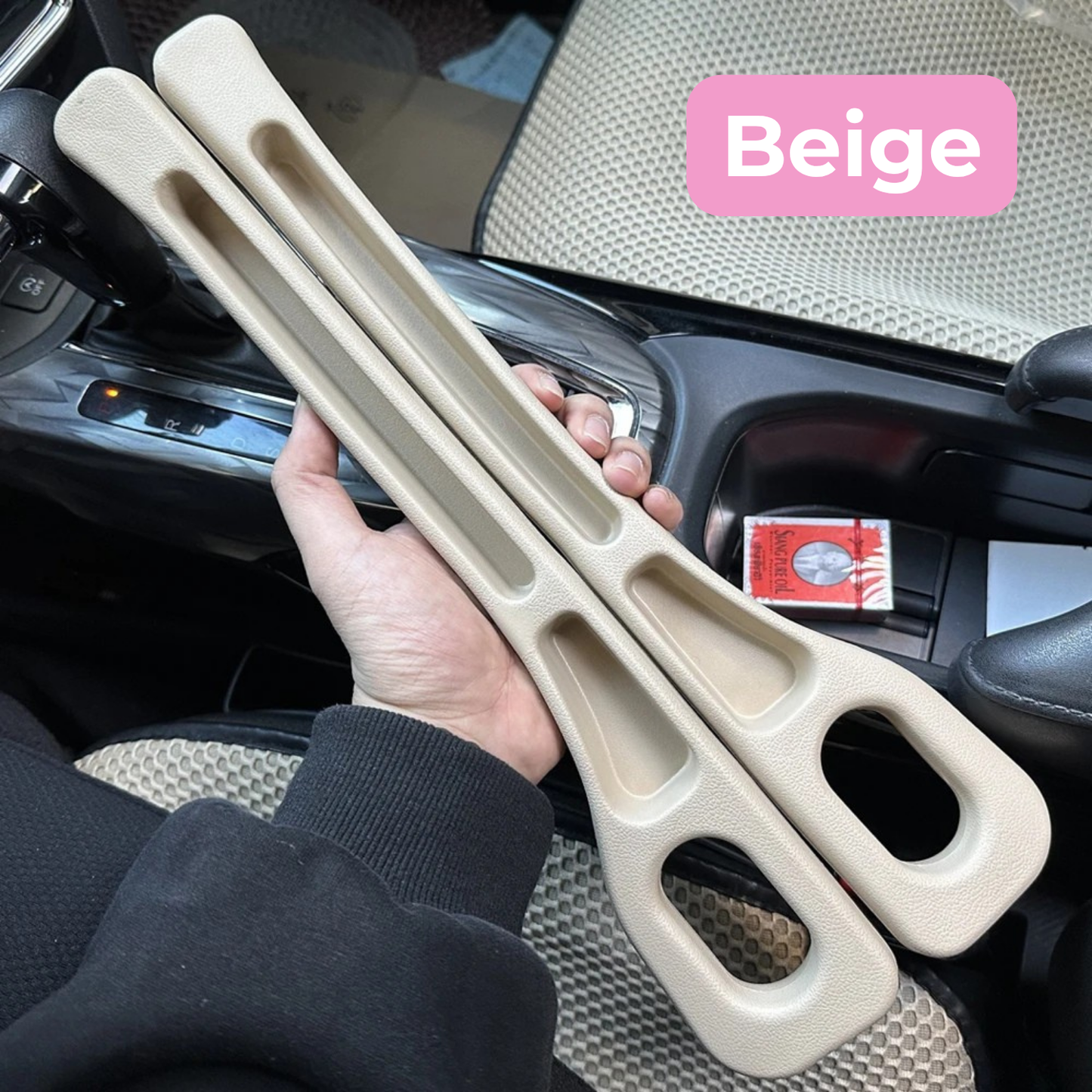 LuxGap: Car Seat Gap Filler, Leak-Proof Strip
