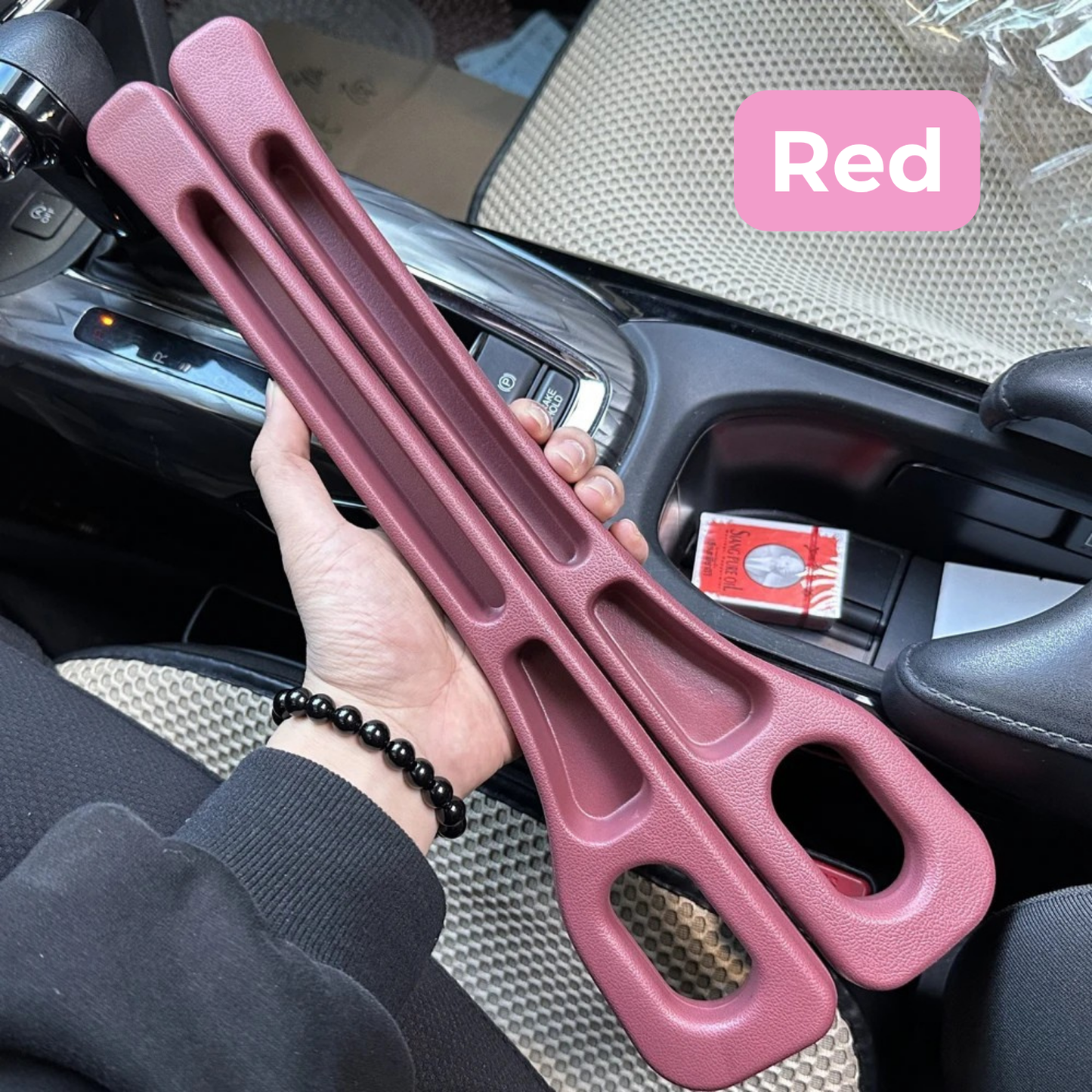 LuxGap: Car Seat Gap Filler, Leak-Proof Strip