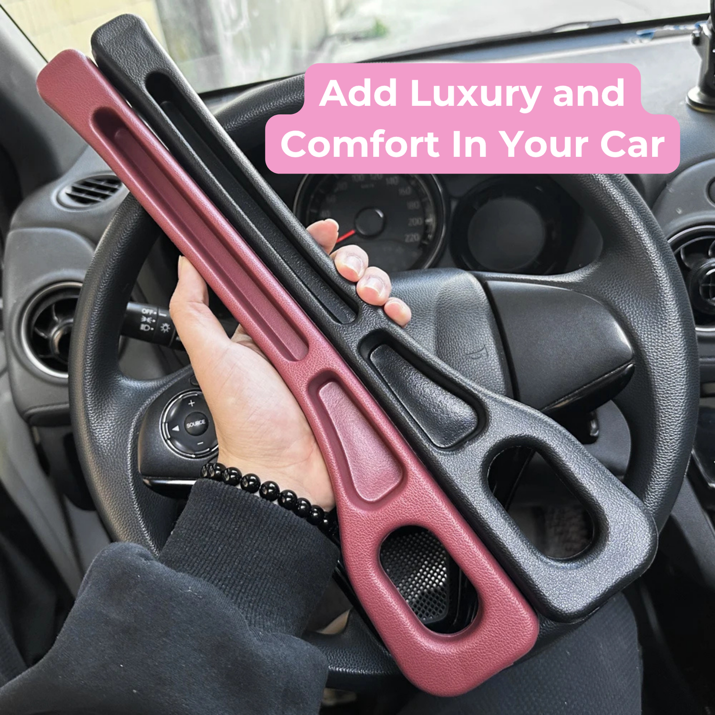 LuxGap: Car Seat Gap Filler, Leak-Proof Strip