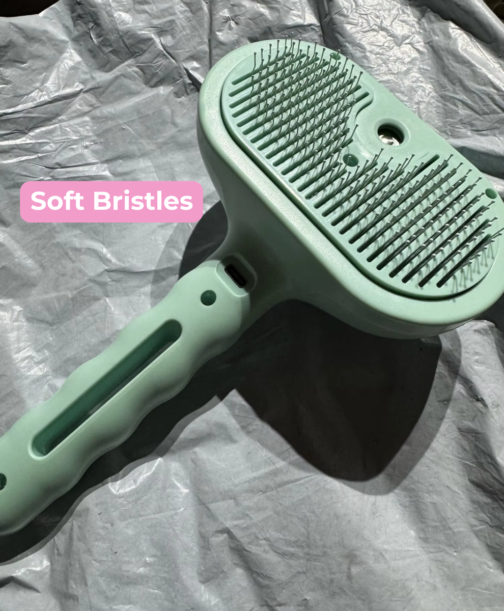 CanineMist Pro: The Ultimate Dual Dog Comb Spray Brush