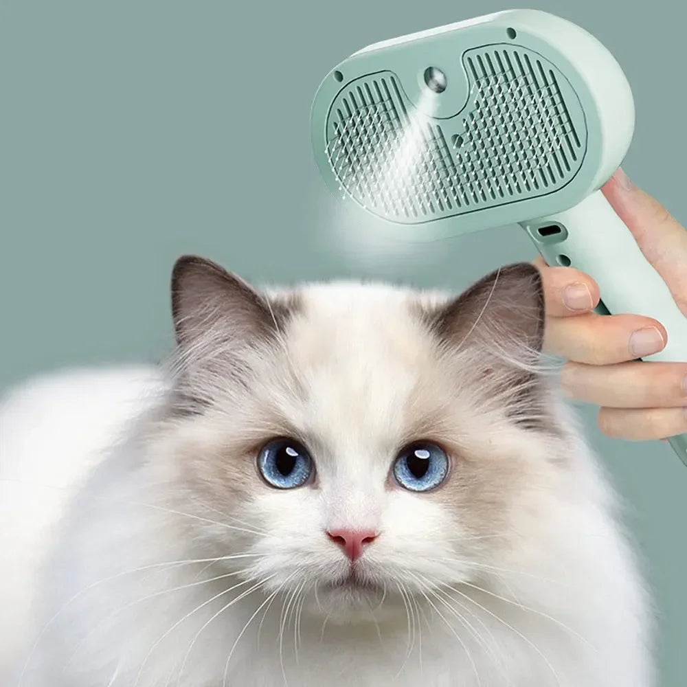 CanineMist Pro: The Ultimate Dual Dog Comb Spray Brush