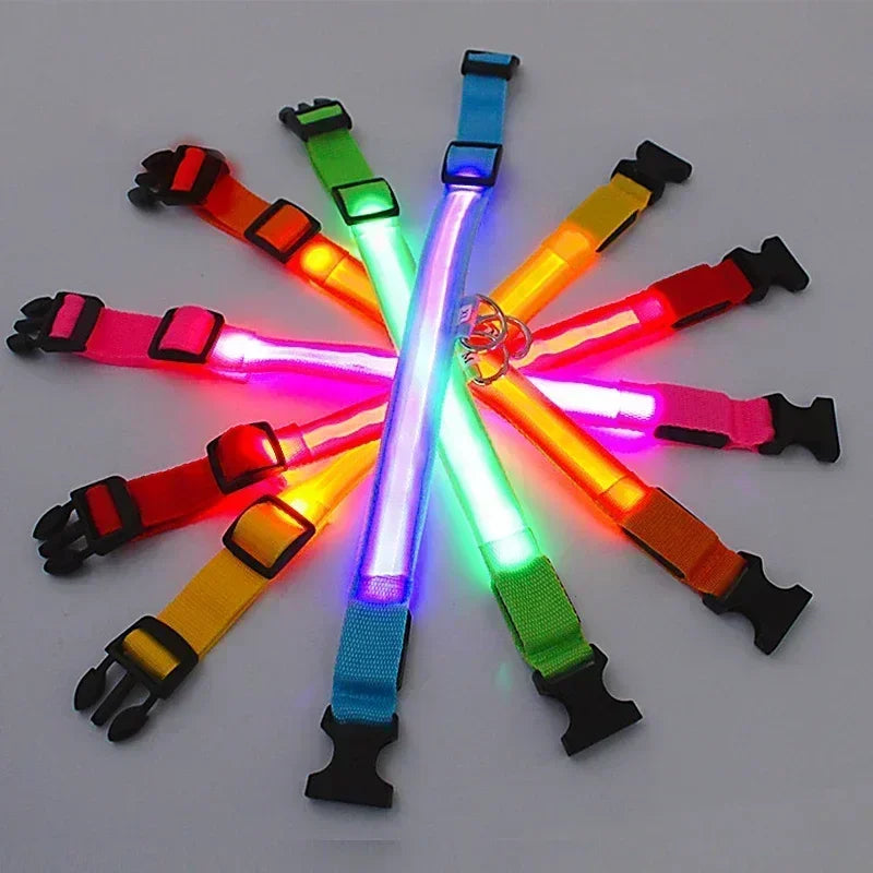 GlowPup Collar: LED Light Pet Collar
