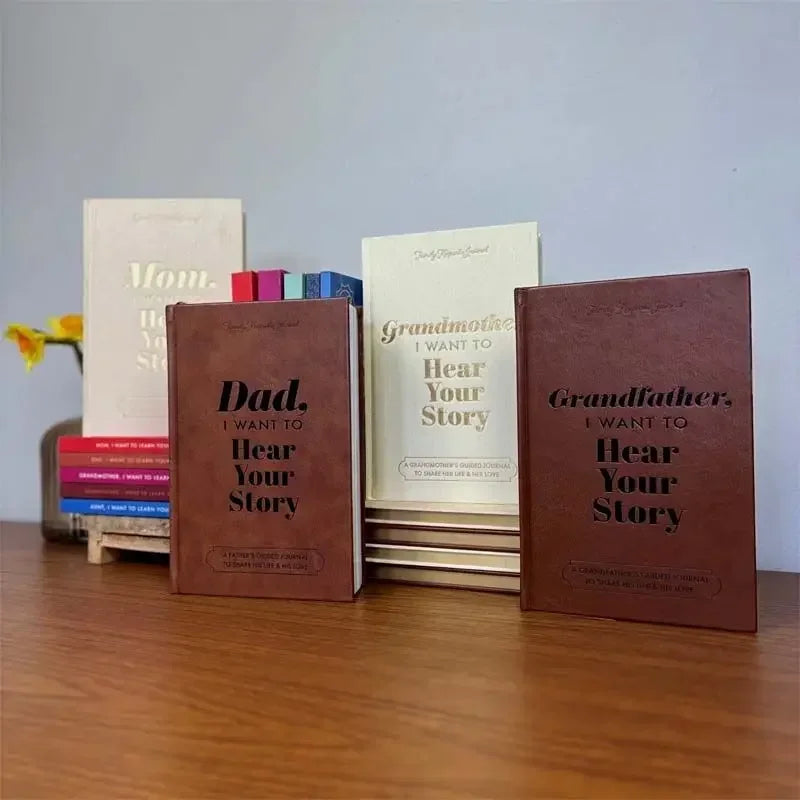 The Dad Chronicles Journal: Dad, I Want to Hear Your Story Journal, Dad Leather Journal, Father's Day