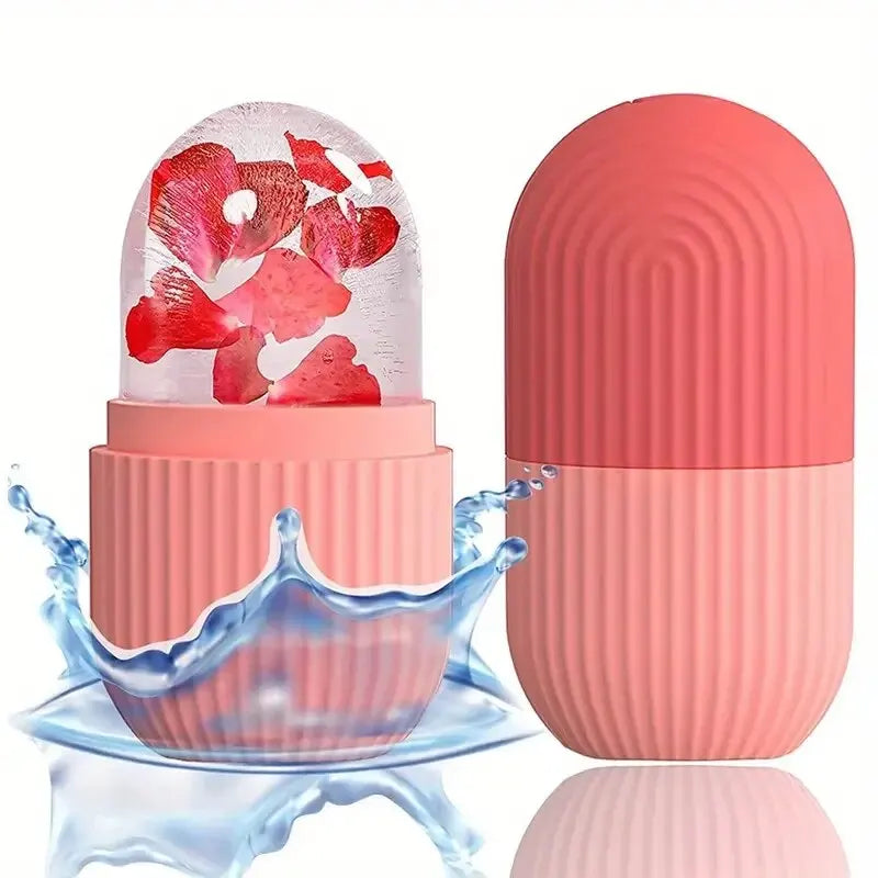 Polar Kiss: Facial Ice Roller + Massager