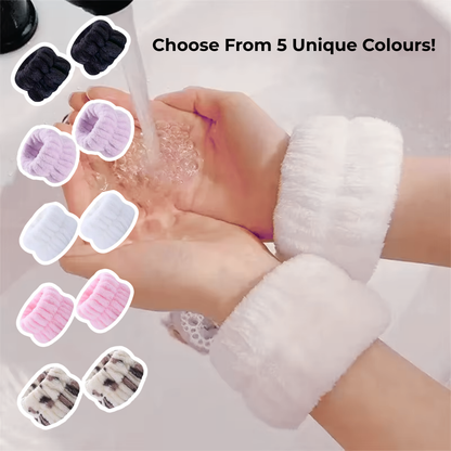 Clean Cuffs: Wrist Washband, Wash On-The-Go With Ease