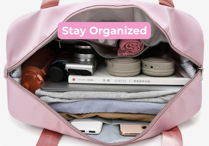 WanderTote Bag: Carry On Travel Duffle, Large Capacity Storage Bag