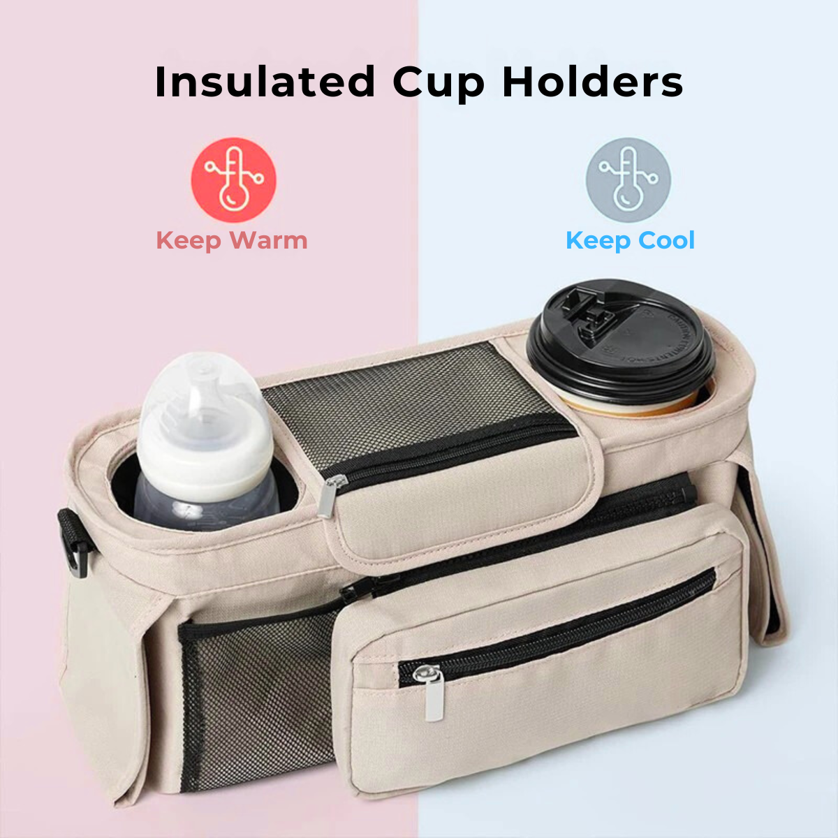 MumMate Caddy – Where Style Meets Mom-Life Convenience