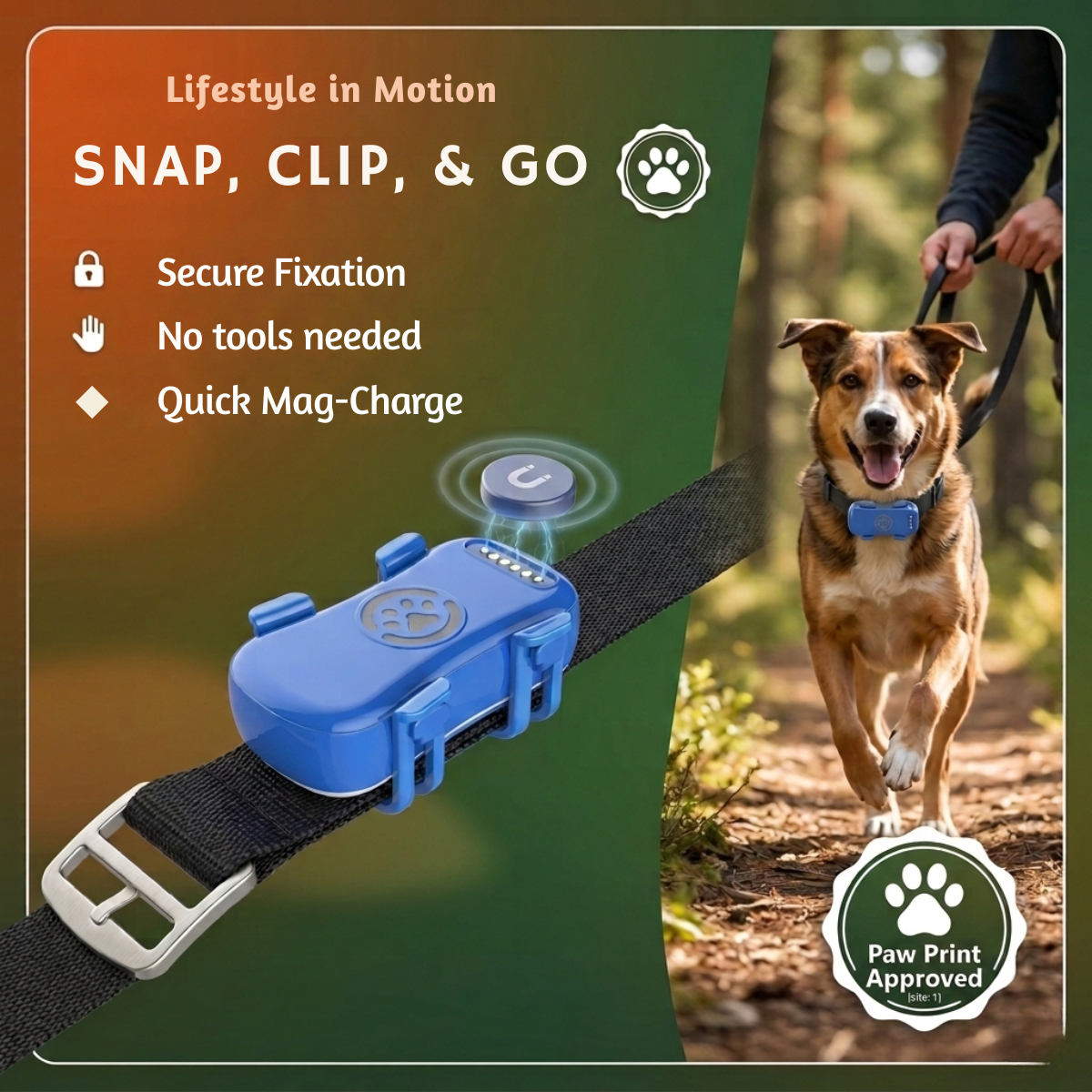 PawSecure™ Live GPS Protection Tracker