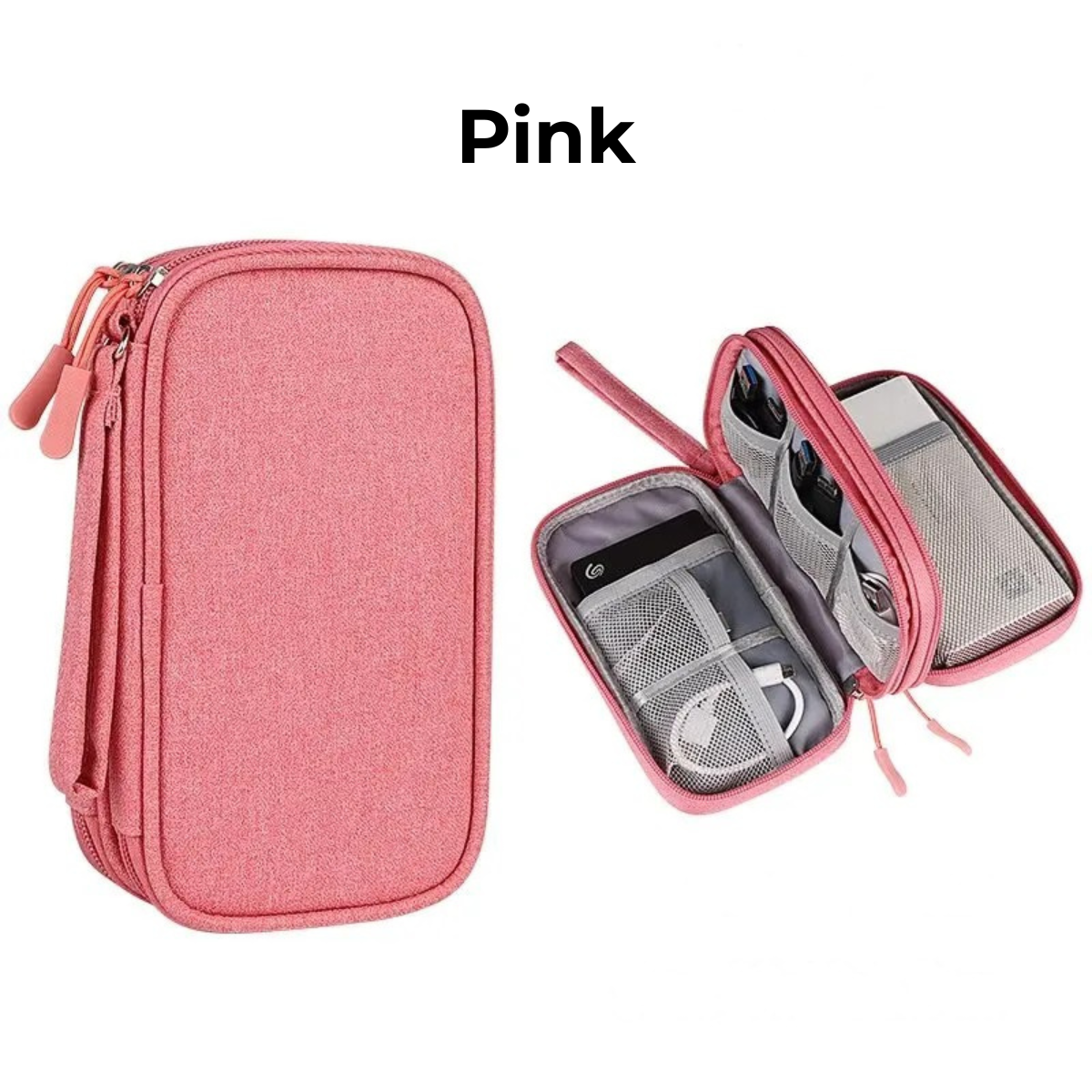 Tidy Tech Pouch – Your Commute, Clutter-Free