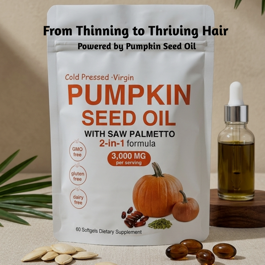 RootRevive™ Pumpkin Seed Oil Capsules