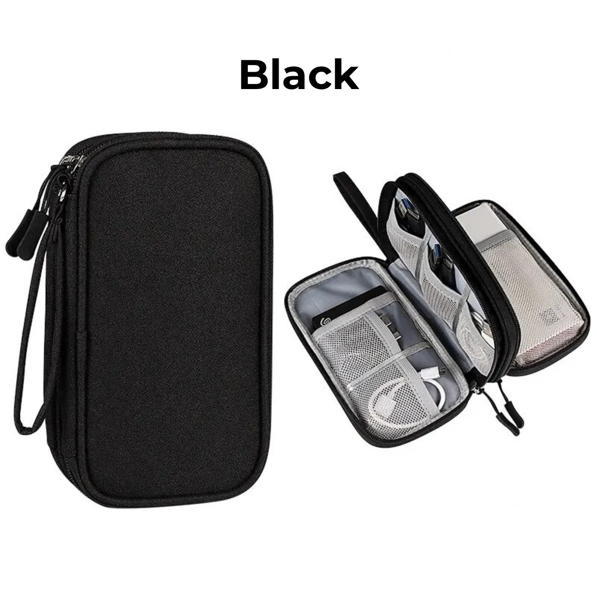 Tidy Tech Pouch – Your Commute, Clutter-Free