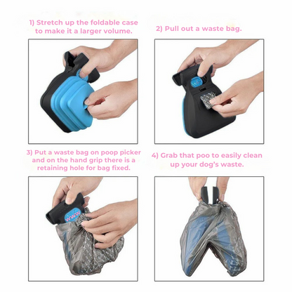 NeatPet Scooper: Makes Poo Done Right, Foldable Dog Poop Scooper