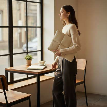 Puffé™ Minimal Quilted Laptop Case