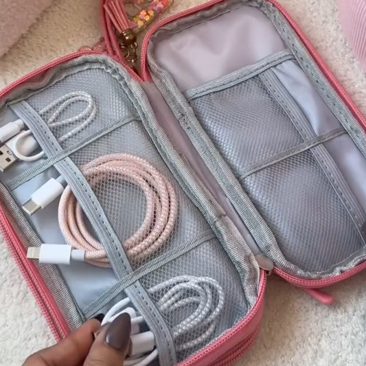Tidy Tech Pouch – Your Commute, Clutter-Free