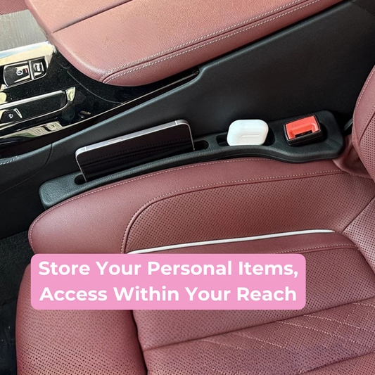 LuxGap: Car Seat Gap Filler, Leak-Proof Strip