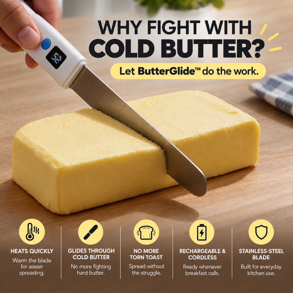 ButterGlide™ Heated Butter Spreader