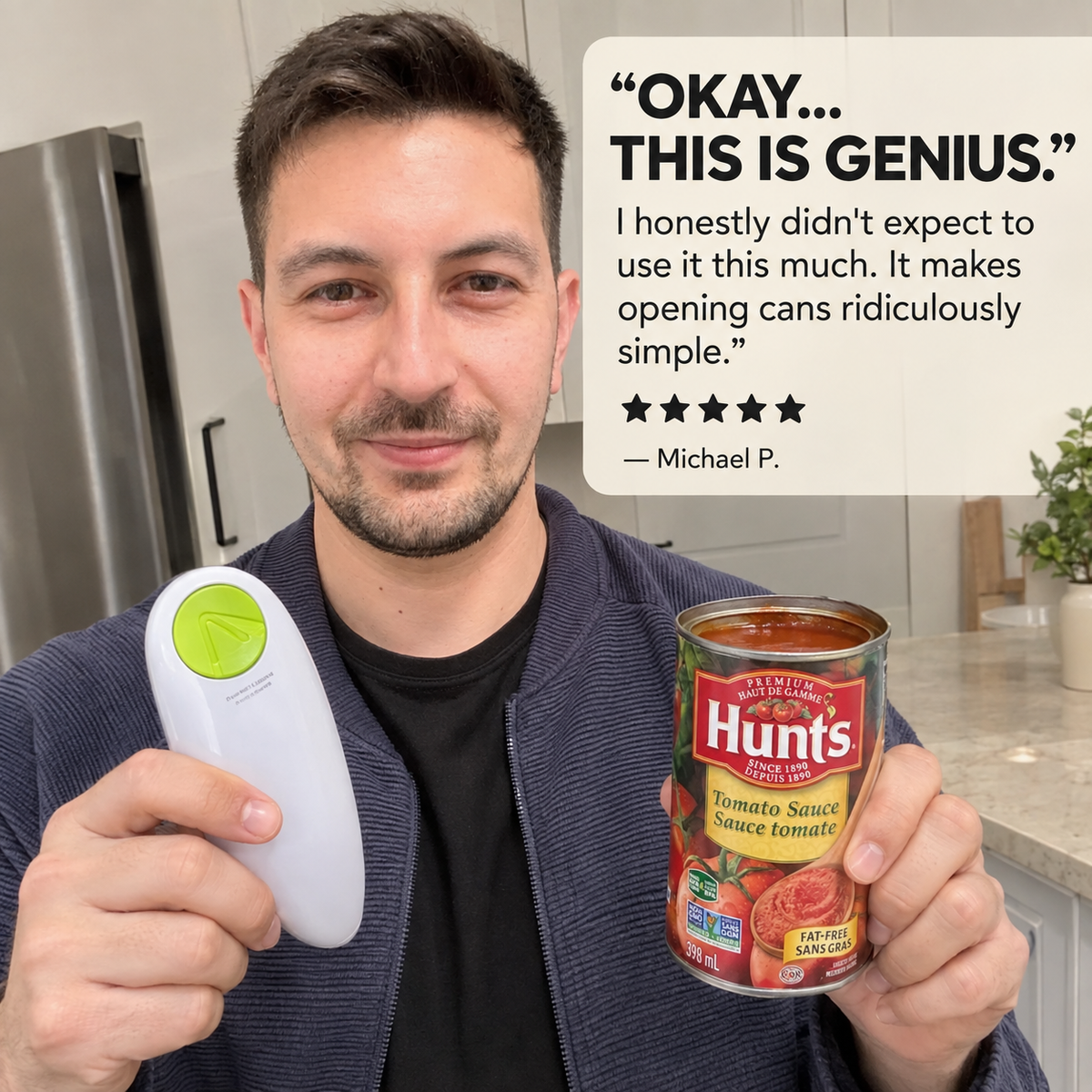 OpenEase™ Automatic Can Opener