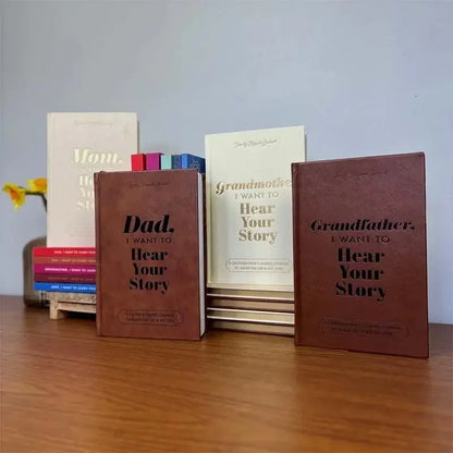 The Dad Chronicles Journal: Dad, I Want to Hear Your Story Journal, Dad Leather Journal, Father's Day