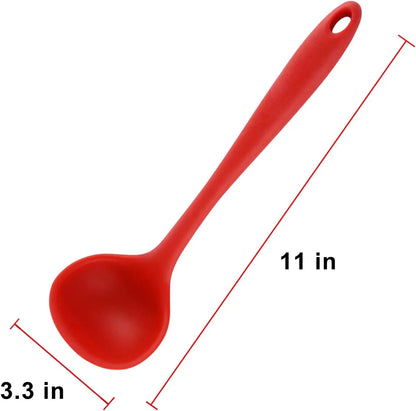 The Scrape & Scoop™ Silicone Ladle