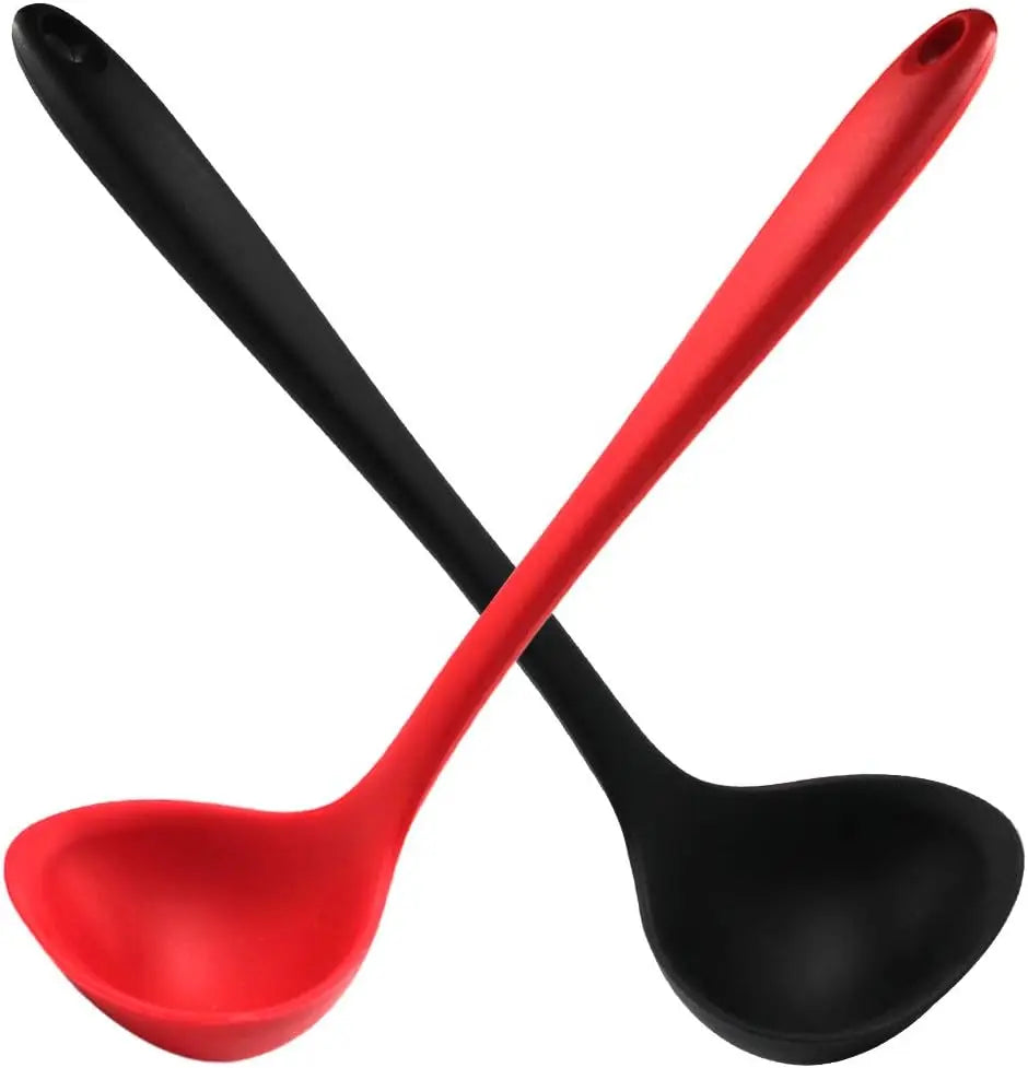 The Scrape & Scoop™ Silicone Ladle