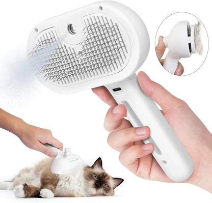 CanineMist Pro: The Ultimate Dual Dog Comb Spray Brush