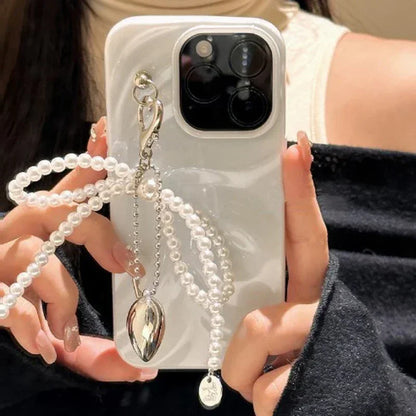 BowVibe Keyring: Delicate Pearl Bow Keychain, Perfect For Mother's Day, Mom Keychain
